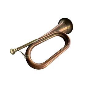 Cuerno de corneta de latón hecho a mano con estilo con diseño decorativo adecuado para coleccionistas entusiastas de la música y reuniones ceremoniales - Product Image 3