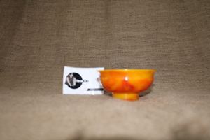 Tradnary-cuenco de resina prémium para servir comida, diseño brillante, Color amarillo, forma redonda, Mini tazón de diseñador - Product Image 3