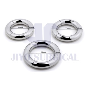 جديد أعلى جودة 20x35mm قوي الكرة نقالة المغناطيسي الفولاذ المقاوم للصدأ الوزن الرجال محسن العفة حلقة - Product Image 4
