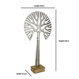 <b>Tree</b> <b>Tabletop</b> Sculpture Custom Printed Table Top Decorative for Home Office Brass Showpiece Showcase - Product Image 4