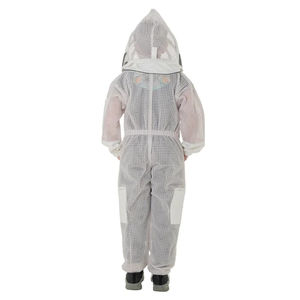Nouvelle arrivée Combinaison d'apiculture pour enfants avec combinaison de travail respirante antistatique et voile Tenue de protection sûre pour les apiculteurs juniors - Product Image 4