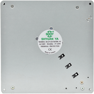 Ventilateur centrifuge industriel de type armoire 220x56mm, fumée Caforre AC 220v 240v, 90w - Product Image 3