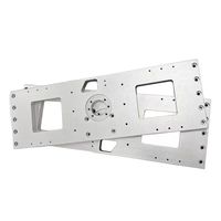 Plaques de montage et supports en acier inoxydable/aluminium usinés CNC de haute précision et usinés par électroérosion à fil