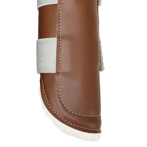 Botas de cepillado para montar a caballo Equipo de caballo de alta calidad Lana duradera y elegante para entrenar Botas de cepillado de caballos - Product Image 6