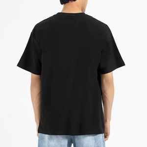 เสื้อยืดคอกลมสำหรับผู้ชายสไตล์พิมพ์ลายแบบกำหนดเองขนาดปกติพอดีระบายอากาศได้เสื้อยืดโอเวอร์ไซส์สีกำหนดเองได้ - Product Image 3