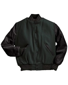 OEM Custom Wholesale Embossed Canvas Sleeves Baseball Bomber Letterman Varsity Jacket for Men Waterproof Breathable Windproof - Product Image 4