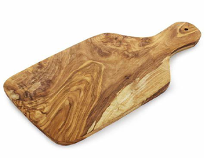 Tabla de cortar rectangular de madera natural Tabla de preparación de alimentos y servicio sostenible y segura - Product Image 2