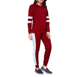 Meilleur service OEM de haute qualité Respirant Polaire Survêtement pour femmes Col à capuche Motif solide Options de taille Plus pour l'hiver - Product Image 3