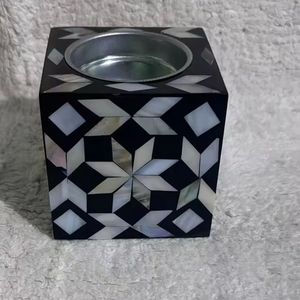 Nouveauté : Brûleur à Bakhoor décoratif sur mesure en os incrusté d'agate, fabriqué en Inde, aux meilleurs prix - Product Image 3