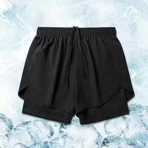 กางเกงออกกำลังกายผู้ชาย ปี 2026 แบบยืดหยุ่น ไม่บาง มองทะลุไม่ได้ ดีไซน์ทันสมัย 2-in-1 สำหรับฟิตเนส วิ่ง และกีฬากลางแจ้ง - Product Image 5