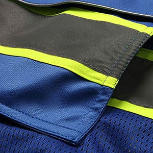Estilo único OEM al por mayor precio de fábrica chalecos de seguridad trabajo de alta visibilidad logotipo personalizado y tamaño de impresión chalecos de seguridad - Product Image 3