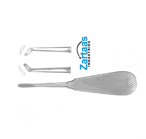 Elevadores de raíces dentales de acero inoxidable de alta calidad LONDRES-HOSPITAL Fig 1 Fabricante de Instrumentos dentales - Product Image 4