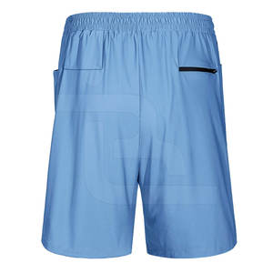 Pantalones cortos de gimnasio para hombre cómodos de alta calidad, precio razonable, algodón, poliéster, bolsillo elástico para medios - Product Image 2