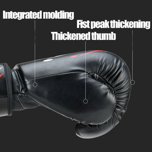 Vente en gros de gants de boxe professionnels 2025 personnalisés Kick Muay Thai Gants de frappe personnalisables - Product Image 2