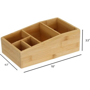 Caja de bambú para té y café, caja de pañuelos de bambú hecha a mano, decoración natural ecológica para el hogar y la Mesa, venta al por mayor de Vietnam - Product Image 4