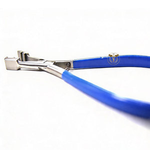 Professional Hair <b>Extension</b> Pliers Black Handle – I Tip Micro <b>Bead</b> Crimping & Capsule Formation Tool for Salon Installation - Product Image 5