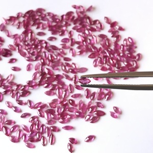 2x4mm Marquesa facetado Mozambique Rubí Piedras preciosas sueltas Piedra natural calibrada Certificado IGI Venta al por mayor para la fabricación de joyas - Product Image 3