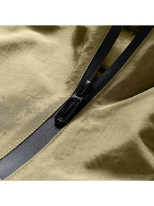 Chaqueta Cortavientos Impermeable Personalizada con Logotipo, Unisex, Delgada, con Cuello Alto, Estilo Urbano - Product Image 5