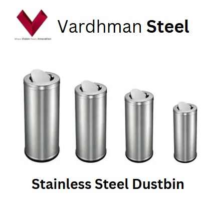 2025 Hot Selling Stainless Steel Dustbin Beautiful Waste Container That Makes Waste Disposal Elegant