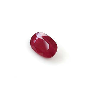 Rubis naturel non traité du Mozambique de 4,05 carats, taille ovale facettée, qualité supérieure, pierre précieuse rouge et rose, taille personnalisable, traité thermiquement - Product Image 4
