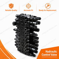 K1036810A DX60 DH60 DX50 : Vanne de commande hydraulique principale Doosan, distributeur MCV, vanne multivoies, pièces détachées pour excavatrice