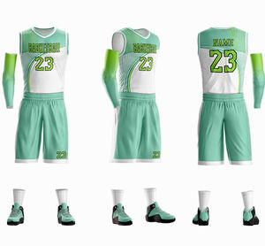 Ensemble de shorts de basket-ball de qualité supérieure, séchage rapide, respirant, vente en gros - Product Image 2