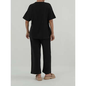 AYAKO ชุดกางเกงขาสั้น 2 ชิ้นแบบพื้นฐาน XS/XS ชุดเข้าชุดอินเทรนด์ - Product Image 5