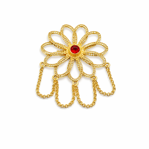 Broche de Hijab Musulmán Islámico para Mujer, Diseño Clásico y Moderno, Chapado en Plata Artificial, Elegante y a la Moda - Product Image 3