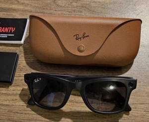 Nouvelles lunettes intelligentes Ray Ban Meta Gen 2 Matte Black Transitions Grey - Product Image 1