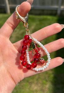 Colgante de Bolso con Perlas | Llavero de Moda para Bolso, Bonito Colgante para Llaves, Llavero con Cuentas, Cordón para Bolso, Anillo para Llaves - Product Image 2