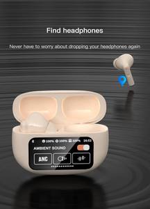 Audífonos Inalámbricos A9 TWS 2025 de Fábrica, Sonido Estéreo HiFi, Tipo C, Pantalla LED Táctil - Product Image 6