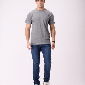 เสื้อยืดผู้ใหญ่แบบยูนิเซ็กซ์ คุณภาพสูง ผ้าฝ้าย 100% สกรีนโลโก้ด้านหน้า ทรงปกติ เป็นมิตรกับสิ่งแวดล้อม ปรับแต่งได้ - Product Image 6