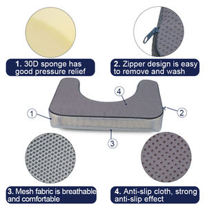 Bantal sandaran kaki Toilet ergonomis, alat bantu jongkok alami, bangku Toilet nyaman untuk gerakan usus sehat - Product Image 4