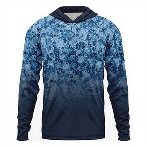 Camisa de Pesca de Manga Larga de Malla Transpirable de Alta Calidad a Precio de Fábrica, Protección Solar UPF 50+, Cuello Medio Alto, Fácil de Lavar y Usar - Product Image 5