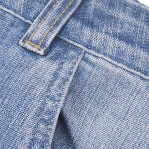 Offre Spéciale Short en jean 100% coton sur mesure pour adultes Modèle solide de style décontracté respirant léger - Product Image 3