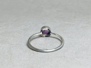 High Quality 925 Sterling Silver <b>Jewelry</b> <b>Handmade</b> Natural Purple Amethyst Gemstone Rings for Daily wear Purpose Couple Ring - Product Image 6