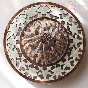 Bandeja de Servir Multiusos de Madera con Asas, No Tóxica y Duradera, para Comida, Aperitivos, Bebidas, Desayuno y Uso en Restaurantes - Product Image 5