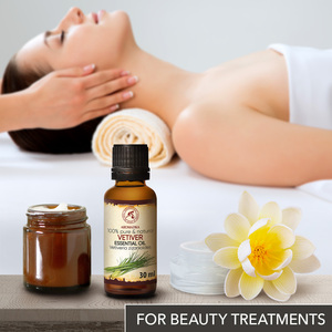 Huile Essentielle de Vétiver Aromatika 30ml, Huile de Racine de Vetiveria Zizanioides Hydrodistillée, 100% Pure et Naturelle pour l'Aromathérapie et le Massage - Product Image 3