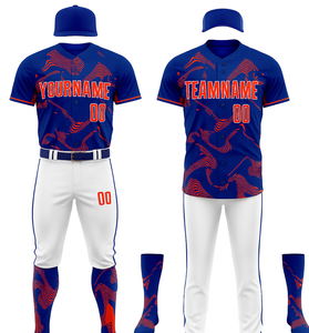 Vente en gros d'uniformes de baseball personnalisés | Kit de sublimation maillot et pantalon | Vêtements d'équipe en polyester respirant à séchage rapide OEM - Product Image 6