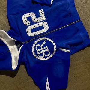 Chándales de Algodón de Primera Calidad, Transpirables, con Bordado Desgastado, Pantalones de Cintura Doble con Corte Acampanado, Chándales Personalizados con Rayas - Product Image 3