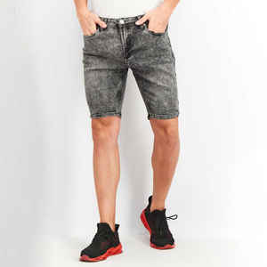 Streetwear d'été personnalisé pour hommes, mode vintage, jean, short en coton délavé à taille moyenne, jorts style décontracté - Product Image 4