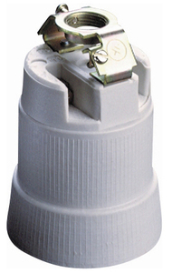 Portalámparas de porcelana E40 (Solera 777B) - Product Image 1