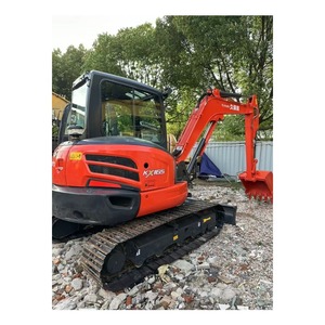 รถขุดขนาดเล็ก Kubota Kx165 มือสองจากญี่ปุ่น น้ำหนัก 6 ตัน แบบตีนตะขาบ สำหรับงานก่อสร้าง ขายส่ง - Product Image 1