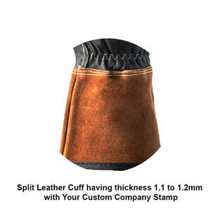 Guantes de Trabajo de Cuero Vacuno Duraderos de Grado A Resistentes al Desgaste para Logística de Almacén y Mantenimiento General - Product Image 5