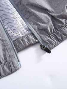 แจ็กเก็ตมีฮู้ดมีซิปรูดรูดรูดซิปสำหรับผู้ชายเสื้อแจ็คเก็ตใส่วิ่ง - Product Image 3