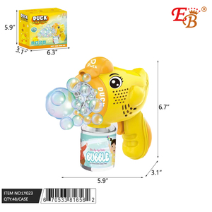 Pistola de Burbujas LY023 de 5.9 Pulgadas con 10 Orificios, 48/2/24PCS/CS, Máquina de Burbujas de Alta Calidad - Product Image 1
