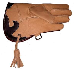 Gants de fauconnerie en cuir 100% complet aigle de forêt chasse oiseaux faucon piège à animaux en cuir personnalisé aigle chasse oiseaux gants de fauconnerie - Product Image 1