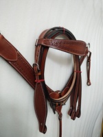 Headstall de cheval occidental en cuir de qualité supérieure et couvre-chef de selle fabriquée en Inde à des prix de gros.