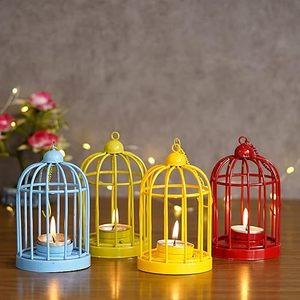 Shiny Gold Plated <b>Metal</b>/Glass Candle <b>Lantern</b> Latest Design for Christmas Garden Holiday Decor for Birthday Valentine's Day - Product Image 1