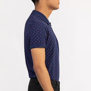 Polo de manga corta informal de verano para hombre, camiseta ligera de Color sólido, ropa de calle, polos de diseño estampado de talla grande - Product Image 5